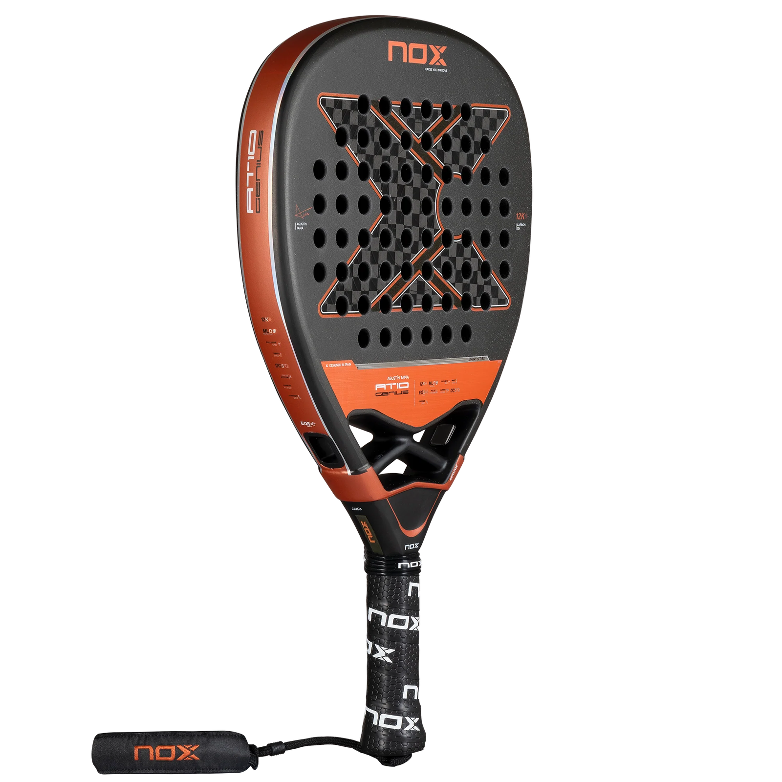 NOX AT10 Luxury Genius Attack 12K 2025 By Agustin Tapia Padelschläger – Bild 3