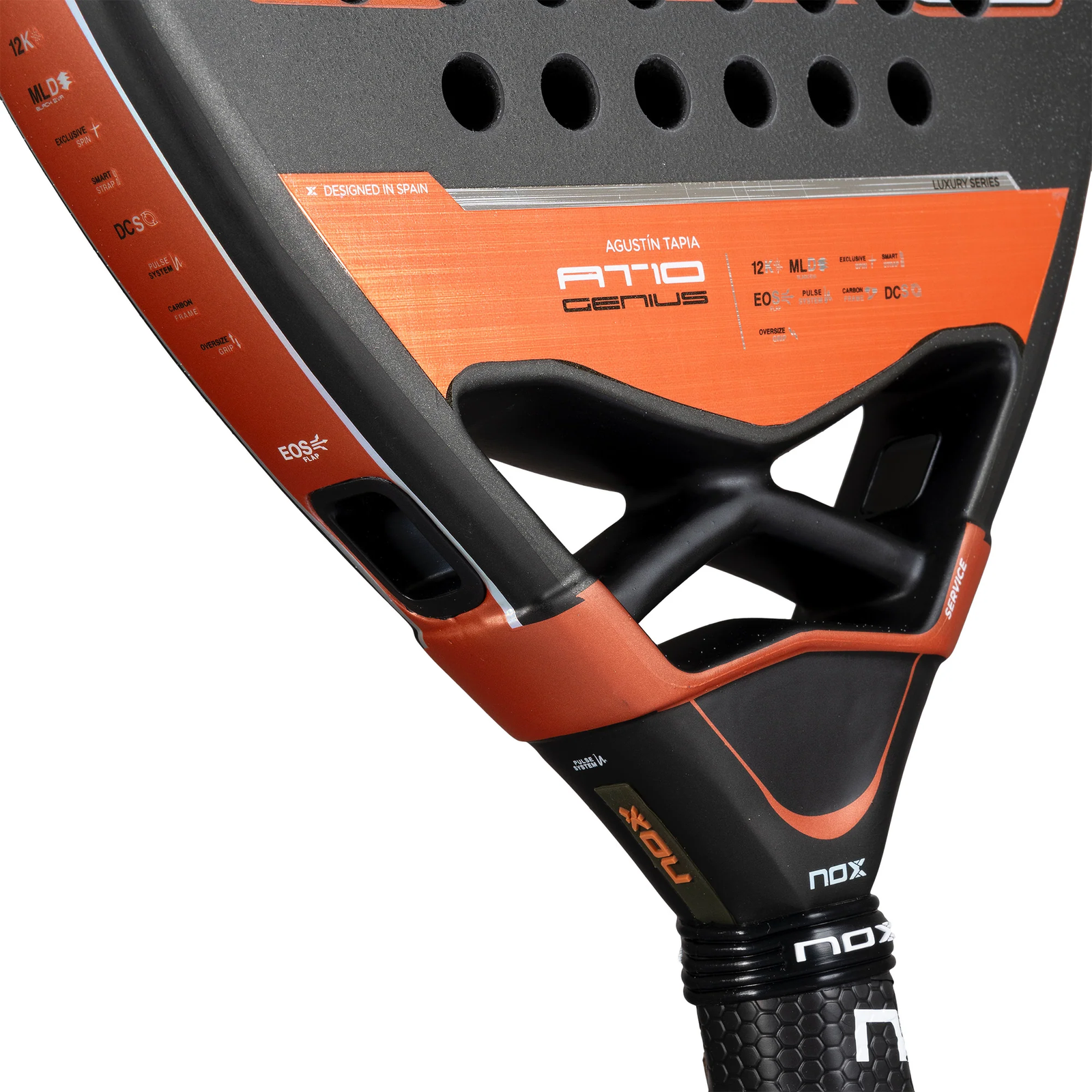 NOX AT10 Luxury Genius Attack 12K 2025 By Agustin Tapia Padelschläger – Bild 6