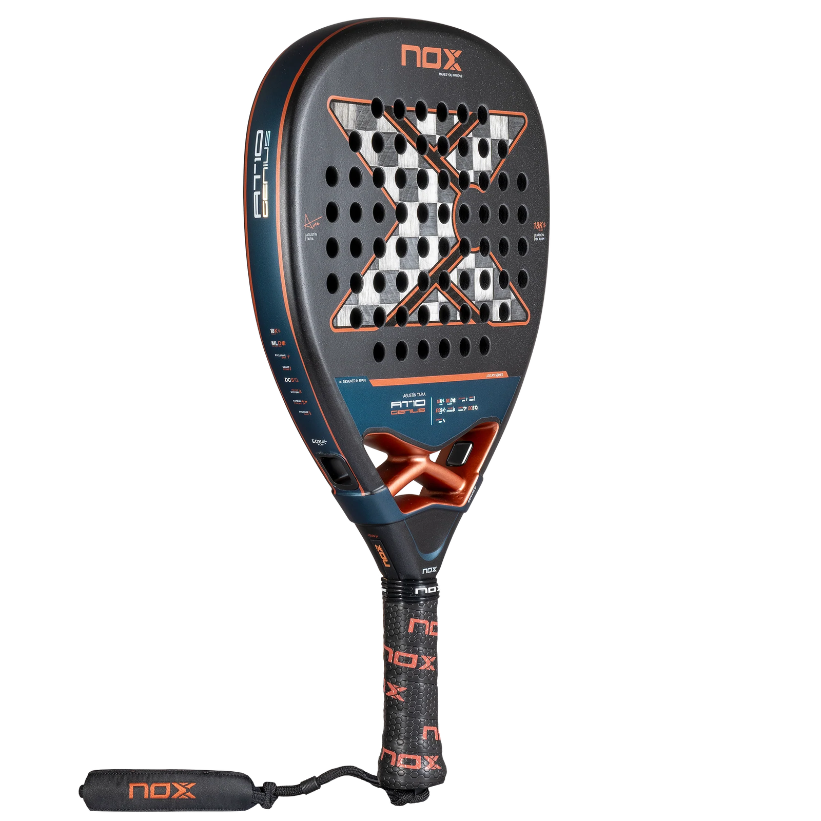 NOX AT10 Genius Attack 18K 2025 Agustin Tapia Padelschläger – Bild 3