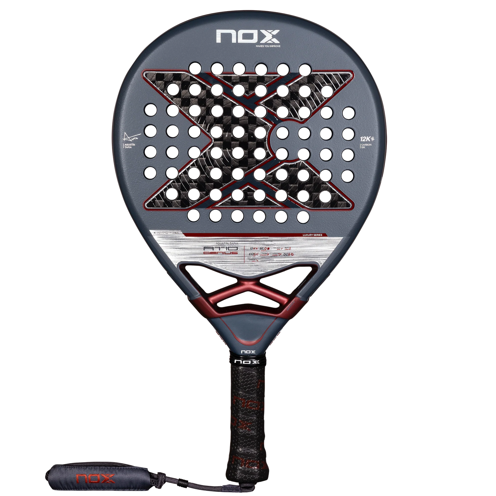 NOX AT10 Luxury Genius 12K 2025 By Agustin Tapia Padelschläger