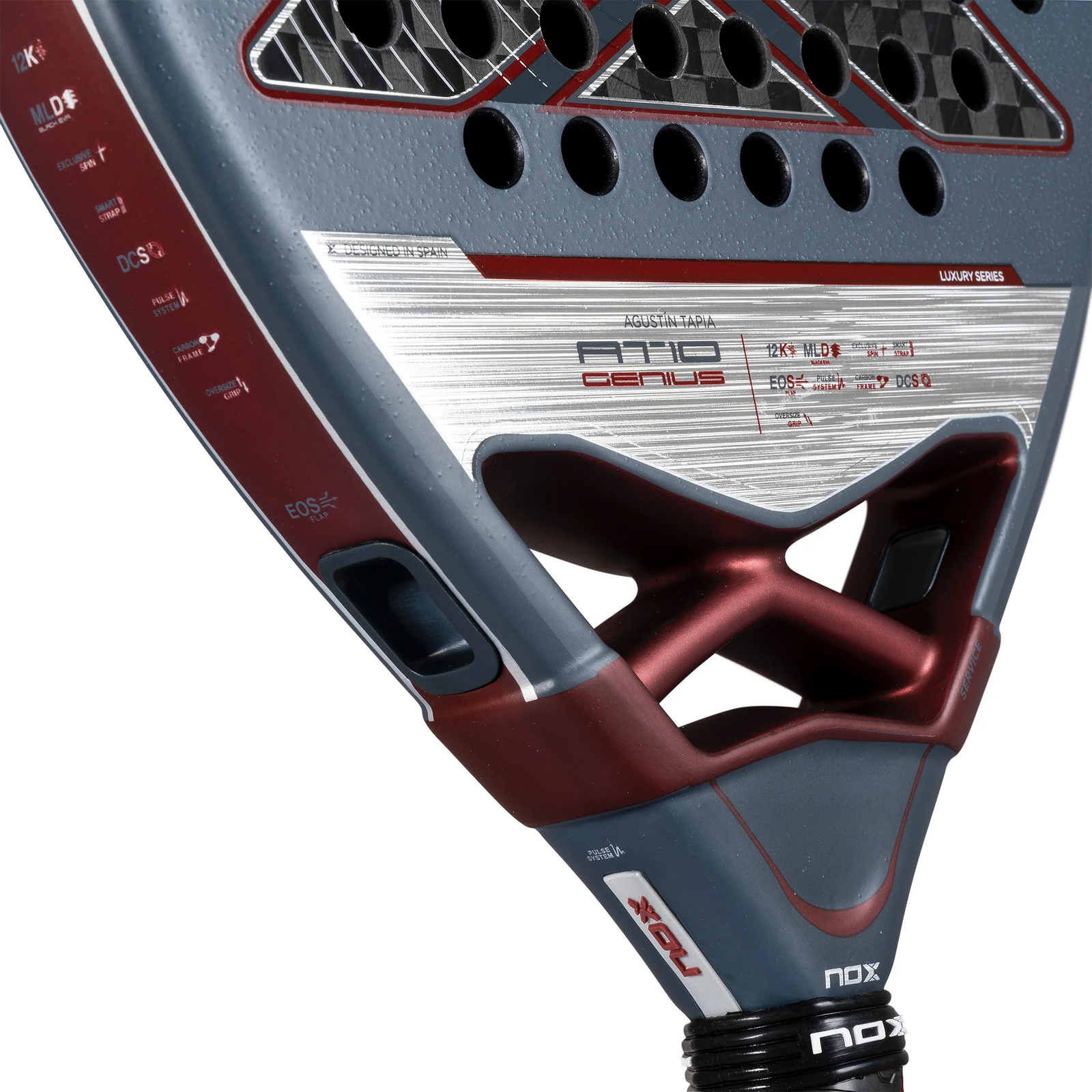 NOX AT10 Luxury Genius 12K 2025 By Agustin Tapia Padelschläger – Bild 7