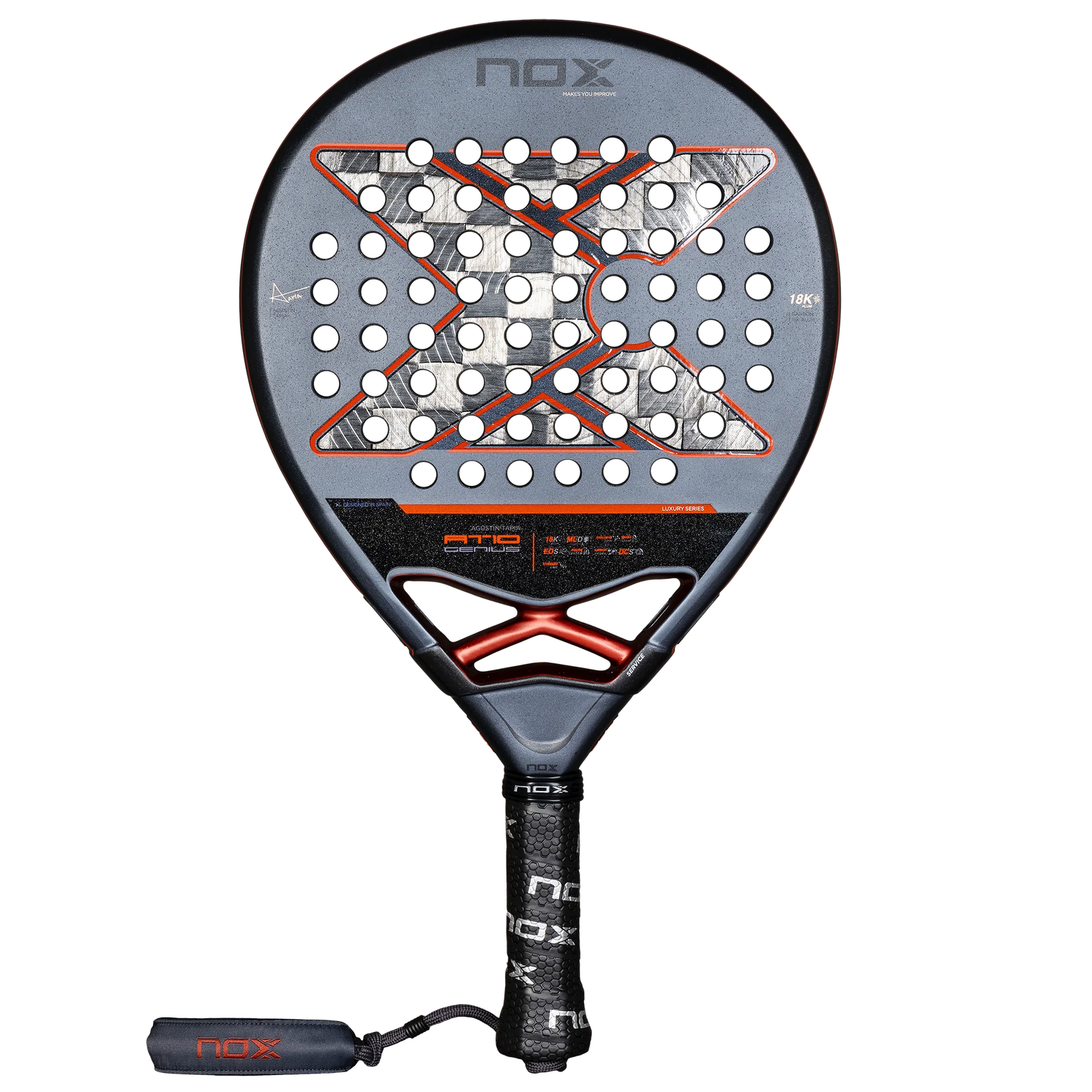 NOX AT10 Genius 18K 2025 by Agustin Tapia Padelschläger