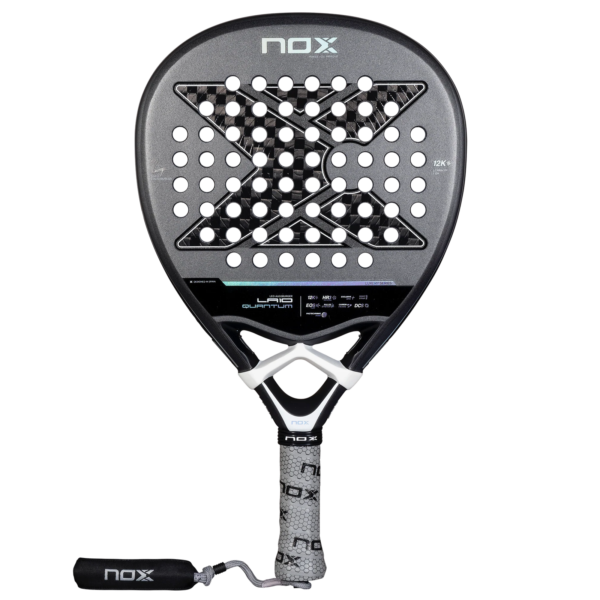 NOX LA10 QUANTUM 12K Leo Augsburger padelschläger