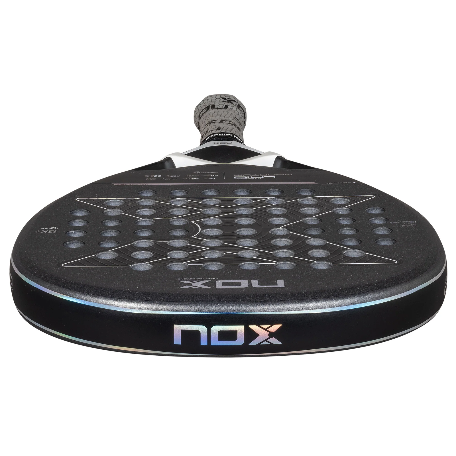 NOX LA10 QUANTUM 12K Leo Augsburger padelschläger – Bild 5